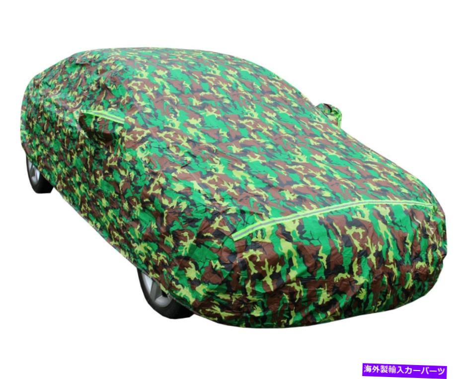 カーカバー シボレーの迷彩カーカバーシボレーシボレーコルベアオールウェザー防水雨雪安全 Camo Car Cover for Chevrolet Chevy Corvair All Weather Waterproof Rain Snow Safe【並行輸入品】