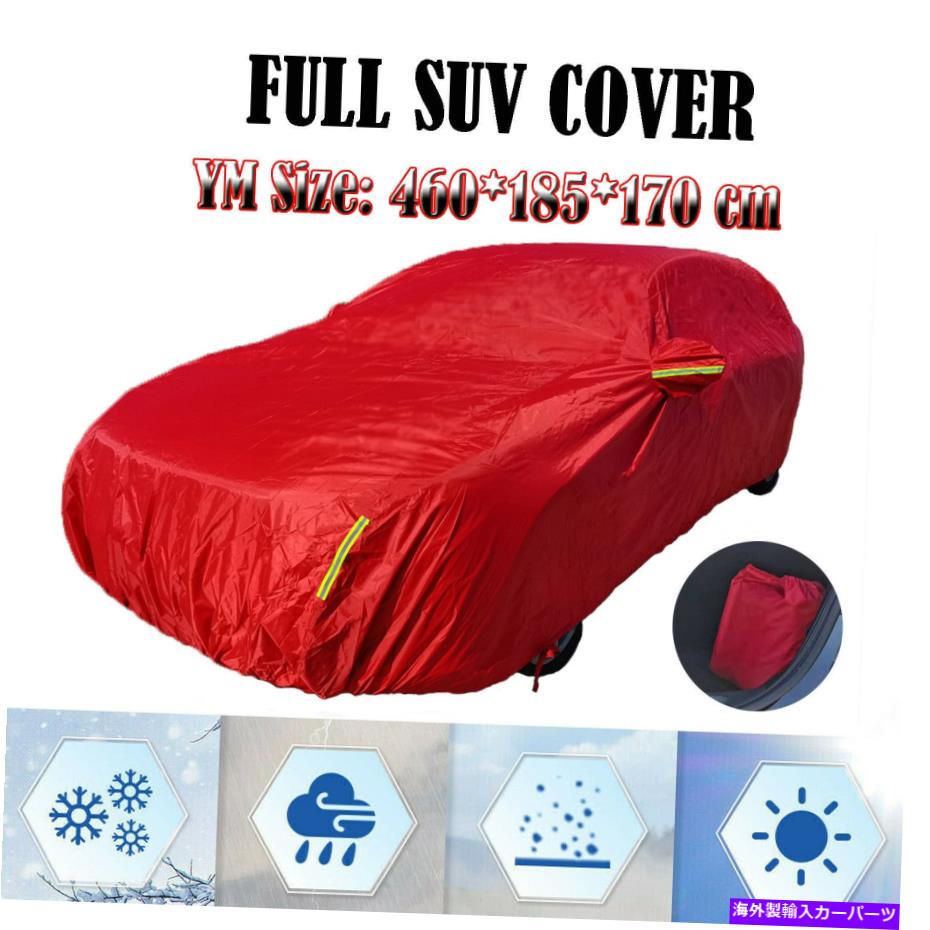 カーカバー YMサイズフルSUVカバー防水雪雨耐性すべての気象保護者420D YM Size Full SUV Cover Waterproof Snow Rain Resistant All Weather Protector 420D【並行輸入品】