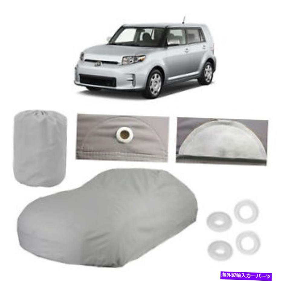 カーカバー Scion XB 4レイヤーカーカバーが取り付けられています。 Scion xB 4 Layer Car Cover Fitted In Out door Water Proof Rain Snow UV Sun Dust【並行輸入品】