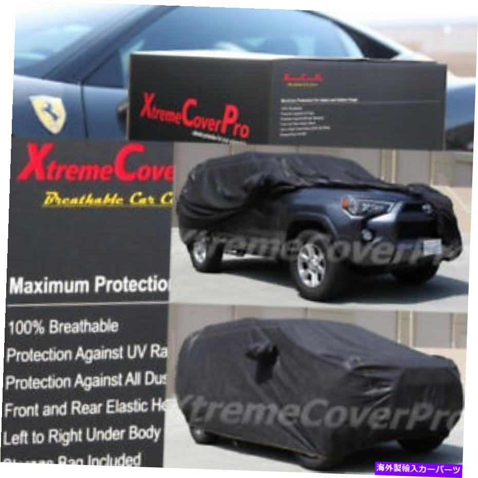 カーカバー 1999 2000 2001 2002トヨタ4ランナー通気性カーカバーw/mirrorpocket 1999 2000 2001 2002 Toyota 4Runner Breathable Car Cover w/MirrorPocket【並行輸入品】