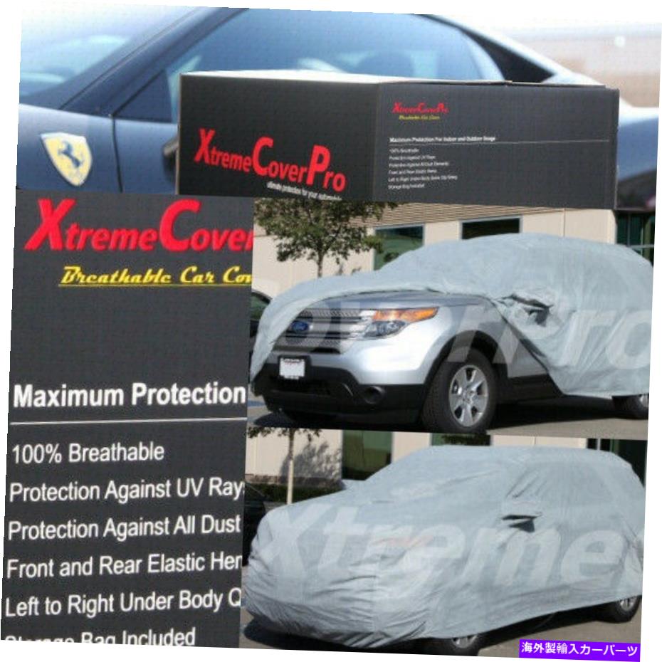 カーカバー 2011 2012 2013フォードエクスプローラー通気性カーカバーw/mirrorpocket 2011 2012 2013 Ford Explorer Breathable Car Cover w/MirrorPocket【並行輸入品】
