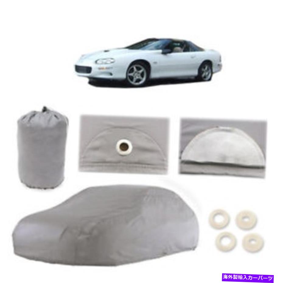 カーカバー シボレーカマロ6レイヤーカーカバーアウトドアウォータープルーフレインスノーサンダスト第4世代 Chevy Camaro 6 Layer Car Cover Outdoor Water Proof Rain Snow Sun Dust 4th Gen【並行輸入品】