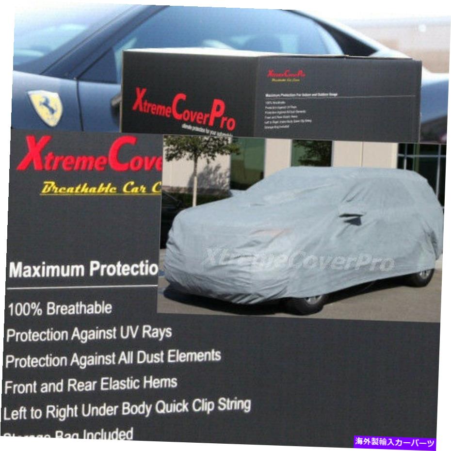 カーカバー 2019年2020 2021日産ローグの通気性カーカバー - 2019年2020 2020 2020年のgrey BREATHABLE CAR COVER W/MIRROR POCKET -GREY FOR 2019 2020 2021 NISSAN ROGUE【並行輸入品】