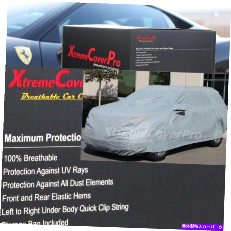 カーカバー 2018 2019 2020 Maserati Levante通気性カーカバー付き鏡ポケット - グレー 2018 2019 2020 MASERATI LEVANTE BREATHABLE CAR COVER W/MIRROR POCKET - GREY【並行輸入品】