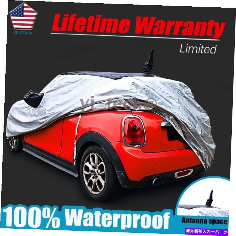カーカバー ミニクーパー用R55 R56カーカバーw/オリジナルアンテナスペースF55 F56 For MINI COOPER R55 R56 Car Cover w/Original Antena Space F55 F56【並行輸入品】