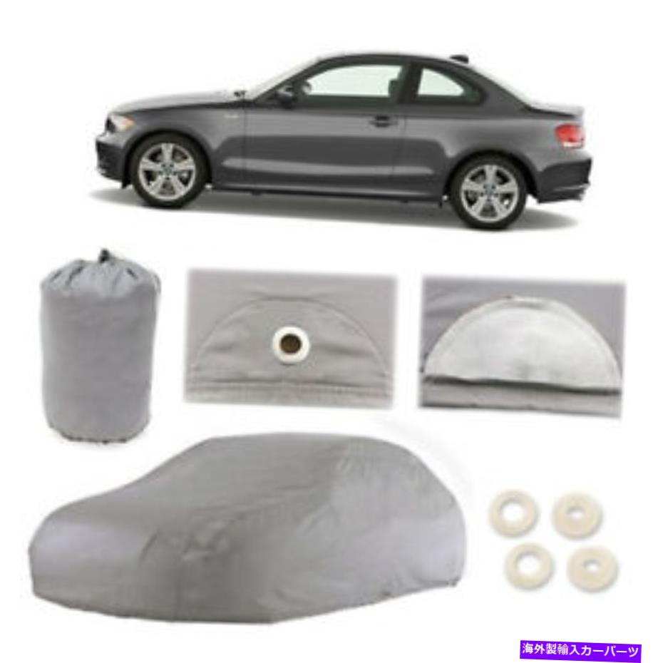 カーカバー BMW 1シリーズ6レイヤーカーカバーが装備されているドアウォータープルーフレインスノーサンダスト BMW 1 Series 6 Layer Car Cover Fitted In Out door Water Proof Rain Snow Sun Dust【並行輸入品】