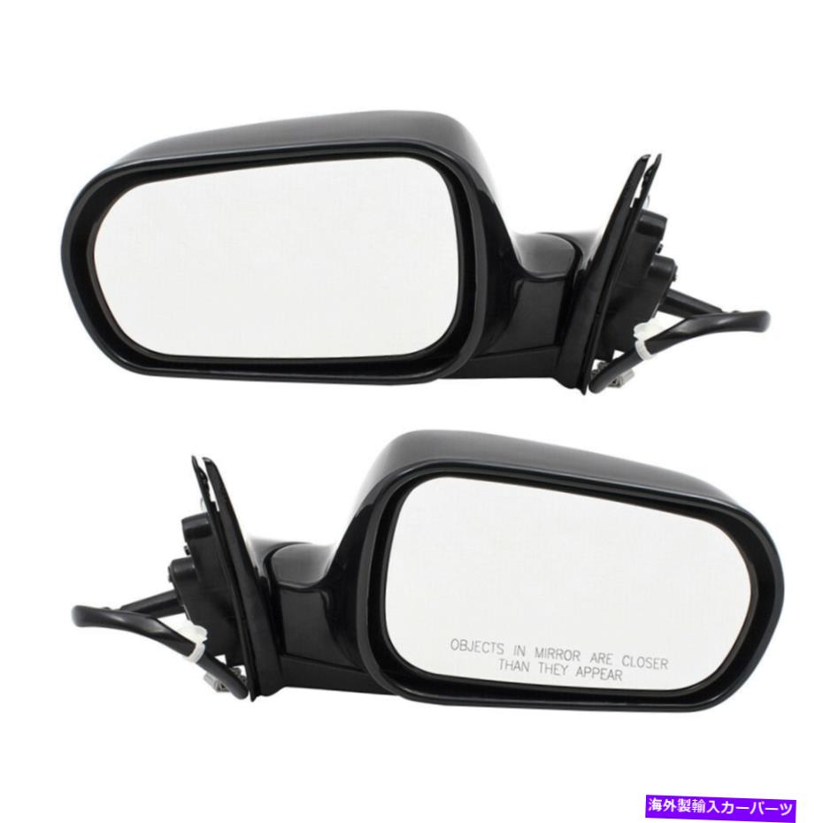 USミラー 新しいペアセットパワーサイドビューミラーグラスハウジング98-02ホンダアコードセダン New Pair Set Power Side View Mirror Glass Housing for 98-02 Honda Accord Sedan【並行輸入品】