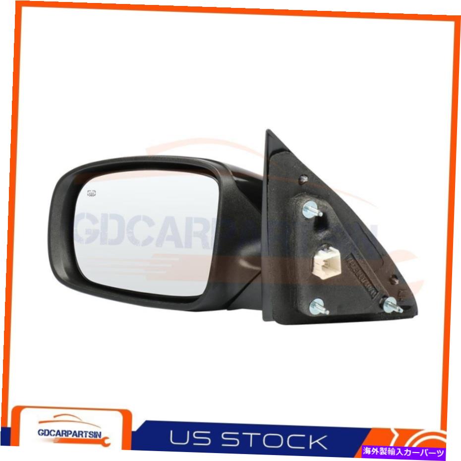 USミラー 2011-2014のドライバーサイドChrysler 200パワー加熱フォールドブラックスムースミラー Driver Side For 2011-2014 Chrysler 200 Power Heated Fold Black Smooth Mirror【並行輸入品】