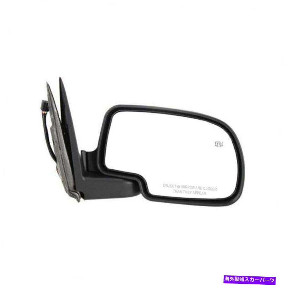 USミラー GMCのYukon XL 2500 2000-2002ドアミラー助手席側|パワー|加熱 For GMC Yukon XL 2500 2000-2002 Door Mirror Passenger Side | Power | Heated【並行輸入品】