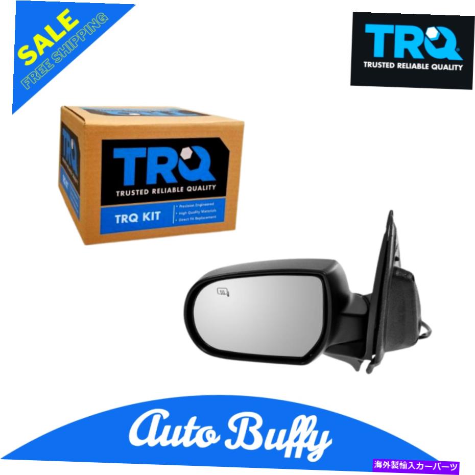 USミラー TRQ POWER加熱ドアミラーテクスチャブラックドライバーサイドマーキュリーフォードのためにLHを左LH TRQ Power Heated Door Mirror Textured Black Driver Side Left LH for Mercury Ford【並行輸入品】