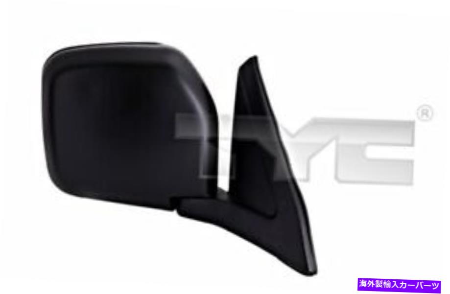 USミラー Mitsubishi Pajero IIキャンバストップMB645778のためのTycサイドミラーブラック TYC Side Mirror Black Right For MITSUBISHI Pajero II Canvas Top MB645778【並行輸入品】