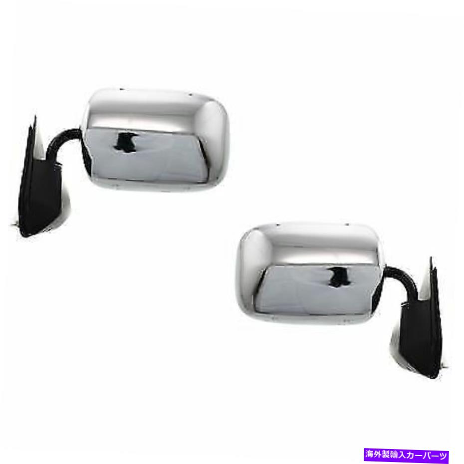 USミラー シボレー郊外の2つのドライバーと助手席側のミラーセットLH RH C1500 99 P Mirrors Set of 2 Driver & Passenger Side for Chevy Suburban LH RH C1500 99 P【並行輸入品】