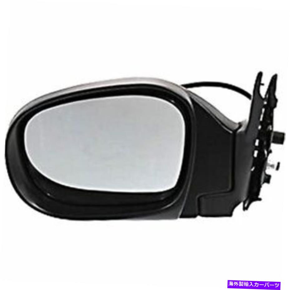 USミラー フィット11/00-04パスファインダー左ドライバーパワーミラーテクスチャブラックw/熱 Fits 11/00-04 Pathfinder Left Driver Power Mirror Textured Black W/Heat【並行輸入品】