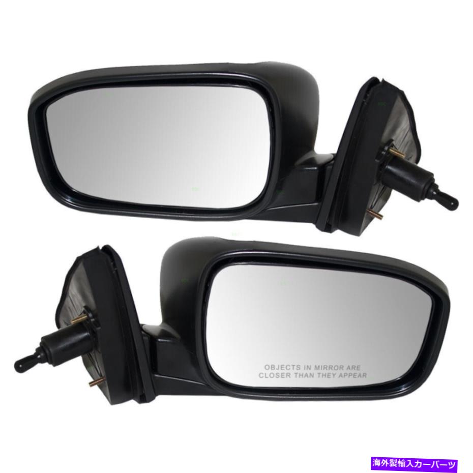 USミラー ホンダアコードセダン03-07サイドビューマニュアルリモートミラーのセット Fits Honda Accord Sedan 03-07 Set of Side View Manual Remote Mirrors【並行輸入品】 41,685円