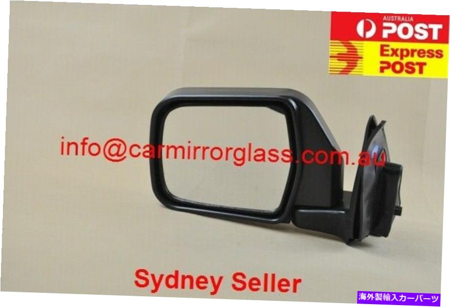 USミラー トヨタハイラックスSR SR5 1997-2005の新しいドアミラー（左側。ブラック、マニュアル） NEW DOOR MIRROR FOR TOYOTA HILUX SR SR5 1997-2005 (LEFT SIDE. BLACK, MANUAL)【並行輸入品】
