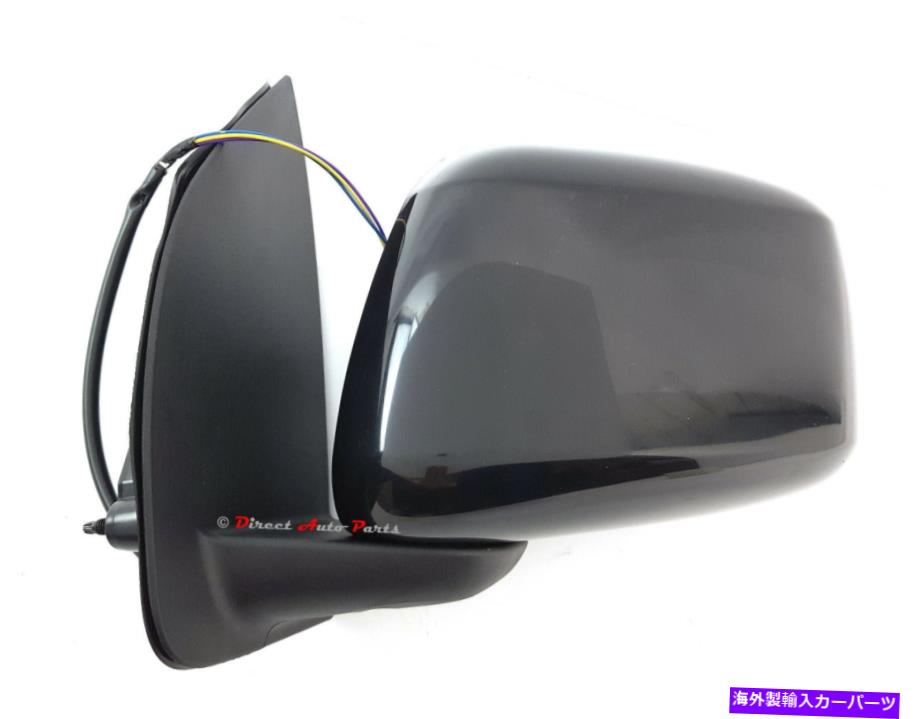 USミラー * Nissan Navara D40 2005-2015左の新しい*ドアミラー（エレクトリックブラック3ピン） *NEW* DOOR MIRROR (ELECTRIC BLACK 3PIN) for NISSAN NAVARA D40 2005 - 2015 LEFT【並行輸入品】