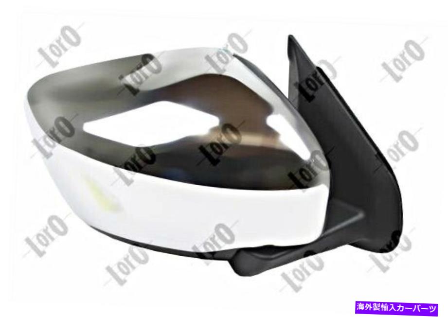 USミラー 日産np300ナバラに適したサイドミラークロム14-- Side Mirror Chrome Right For NISSAN Np300 NAVARA 14- -【並行輸入品】