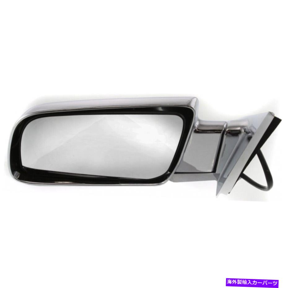 USミラー Chevy C2500/C3500/K2500/K3500 1988-2000ドアミラードライバーサイドパワークロム用 For Chevy C2500/C3500/K2500/K3500 1988-2000 Door Mirror Driver Side Power Chrome【並行輸入品】