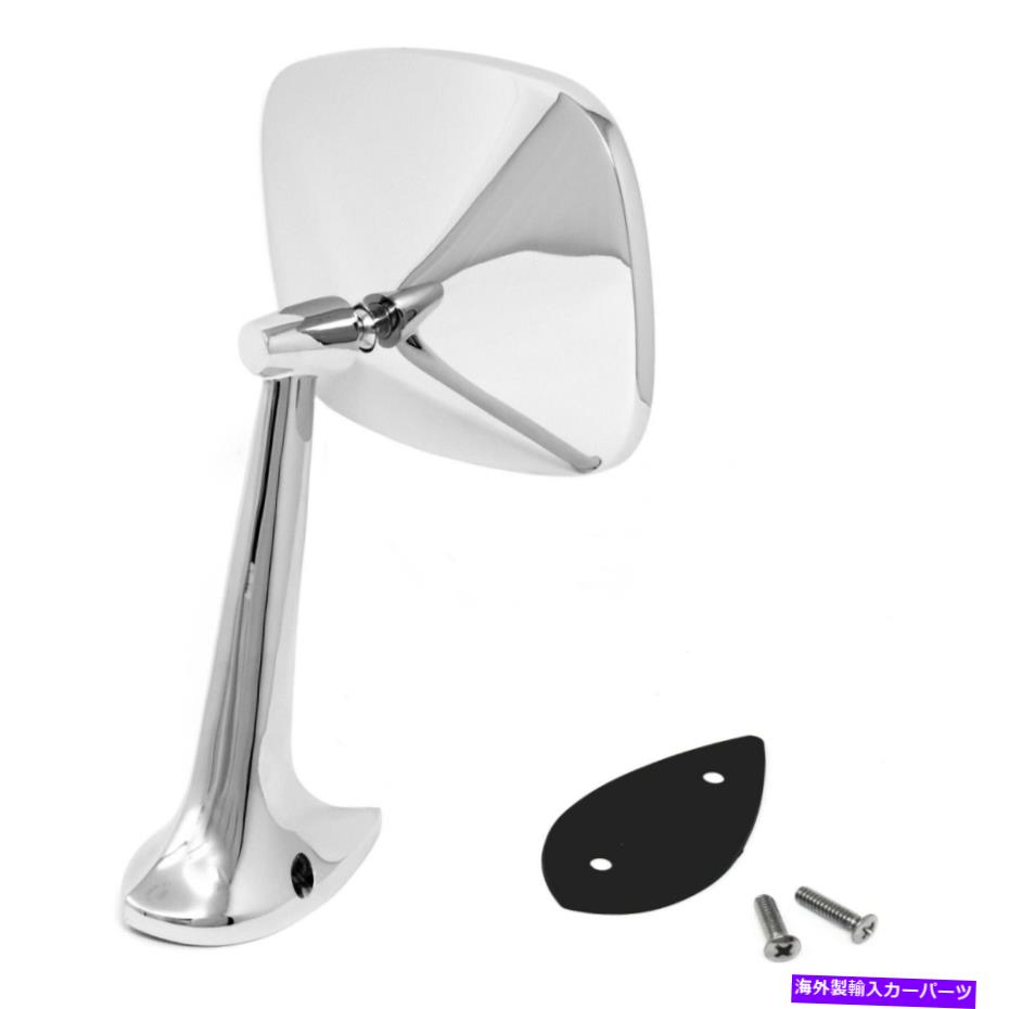 USミラー 68-74シボレーコルベット外のミラーアセンブリ左ドライバーサイドシボレーベット 68-74 Chevrolet Corvette Outside Mirror Assembly Left Driver Side Chevy Vette【並行輸入品】