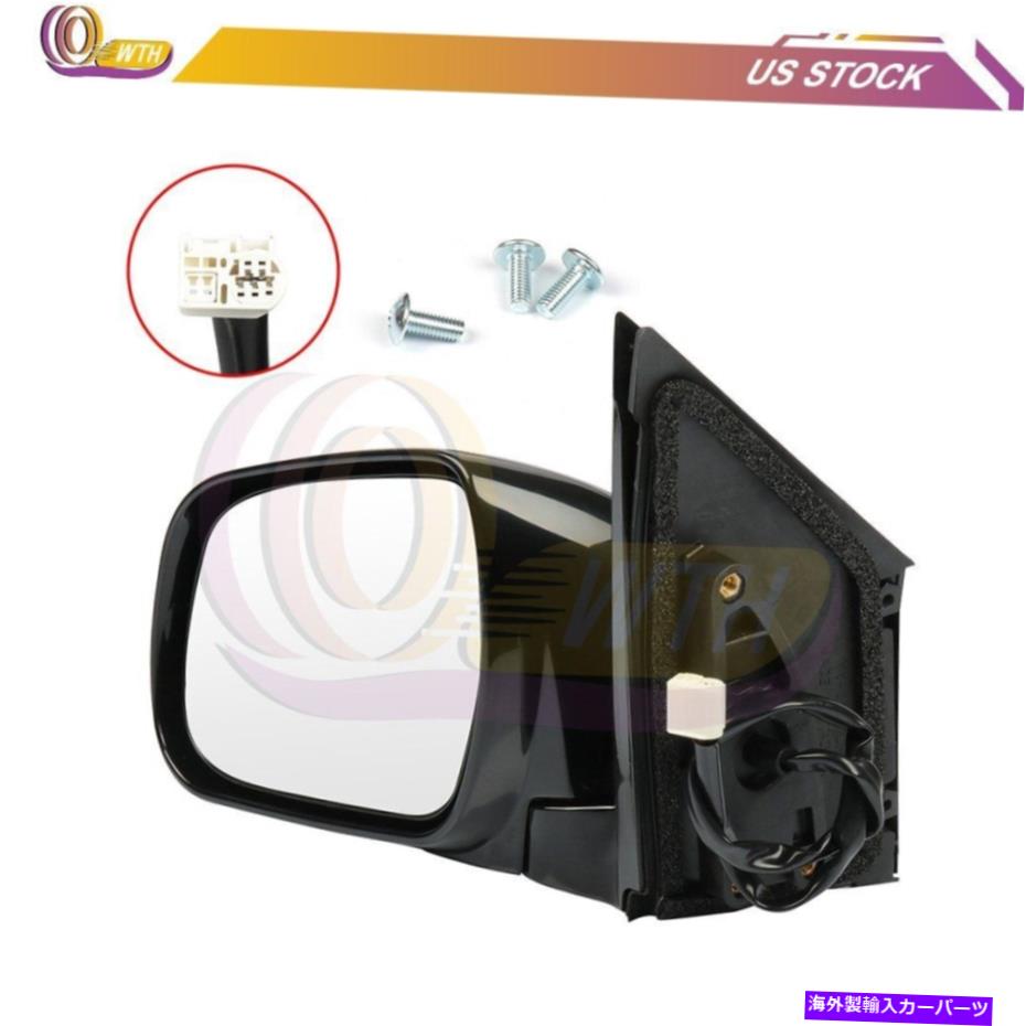 USミラー 2004年から2009年のレクサスRX330/RX350/RX400Hブラックスムーズな左のパワー加熱ミラー Power Heated Mirror For 2004-2009 Lexus RX330/RX350/RX400H Black Smooth Left【並行輸入品】 41,685円