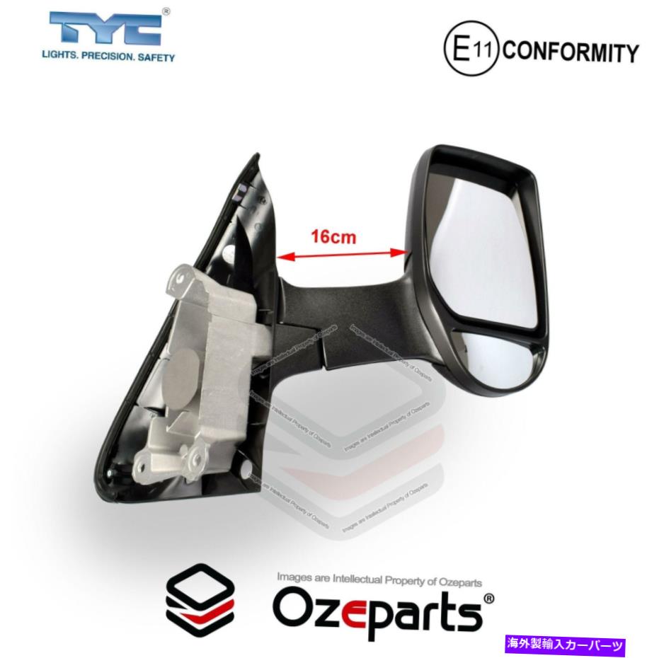 USミラー RH RHS右マニュアルドアミラーフォードトランジットVH VJ VM 00?13 CAB UTE用のロングアーム RH RHS Right Manual Door Mirror Long Arm For Ford Transit VH VJ VM 00~13 Cab Ute【並行輸入品】