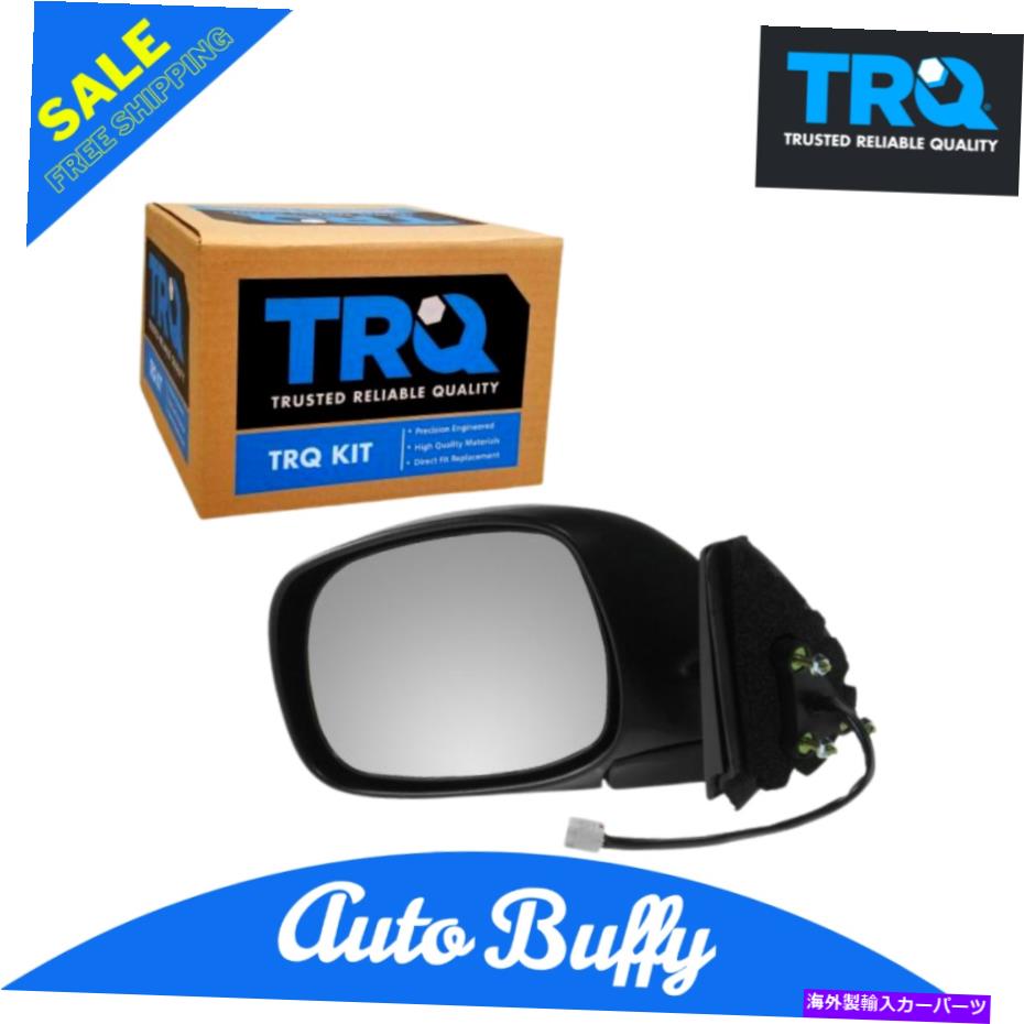 USミラー 03-06トヨタツンドラピックアップトラック用のTRQクロムキャップ加熱パワーサイドミラーLH TRQ Chrome Cap Heated Power Side Mirror LH for 03-06 Toyota Tundra Pickup Truck【並行輸入品】