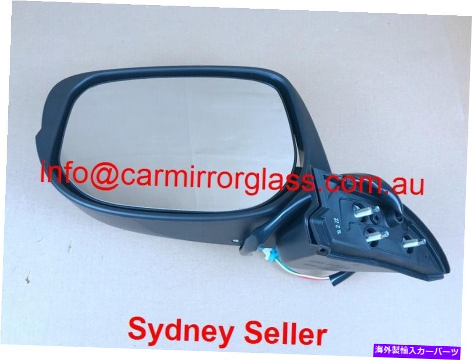 USミラー ホンダジャズ2008-2014左側の新しいドアミラー、ブリンカーなし NEW DOOR MIRROR FOR HONDA JAZZ 2008 - 2014 LEFT SIDE, NO BLINKER【並行輸入品】