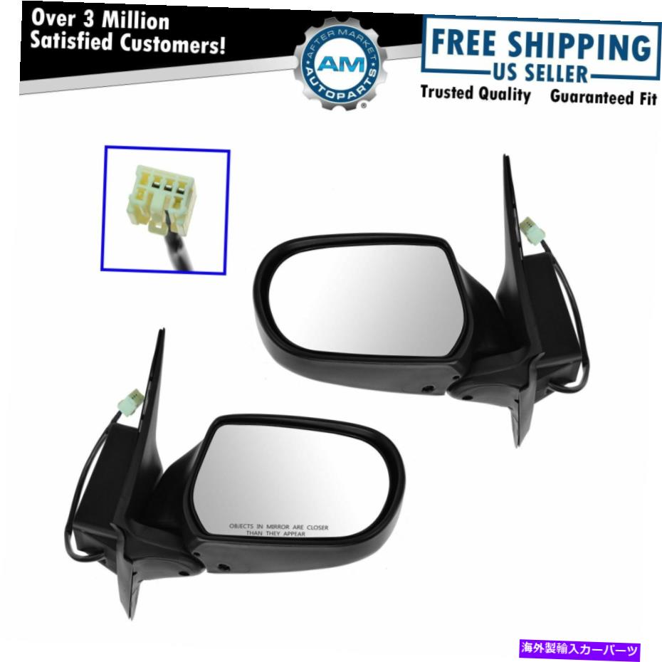 USミラー パワーサイドミラー左＆右ペアキット01-02フォードエスケープ1stデザイン新しいデザイン Power Side Mirror Left & Right Pair Kit Set for 01-02 Ford Escape 1st Design New【並行輸入品】
