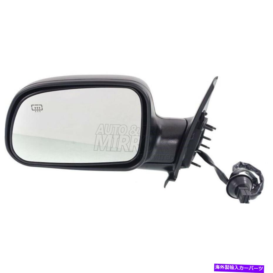 USミラー フィット99-04ジープグランドチェロキードライバーサイドミラーの交換 - 加熱 Fits 99-04 Jeep Grand Cherokee Driver Side Mirror Replacement - Heated【並行輸入品】