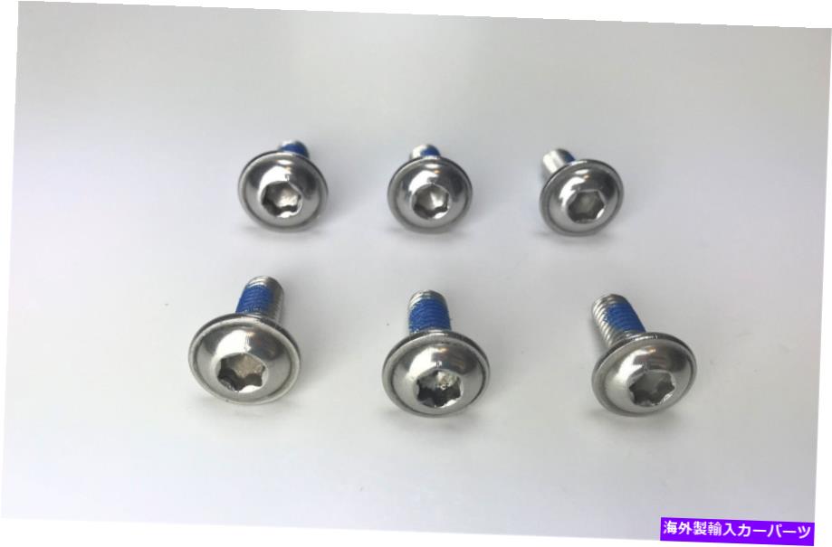 hinge 6 EA 1997?2006ジープラングラーTJフードヒンジステンレススチールトルクスネジ 6 ea 1997 to 2006 Jeep Wrangler TJ Hood Hinge Stainless Steel Torx Screw【並行輸入品】