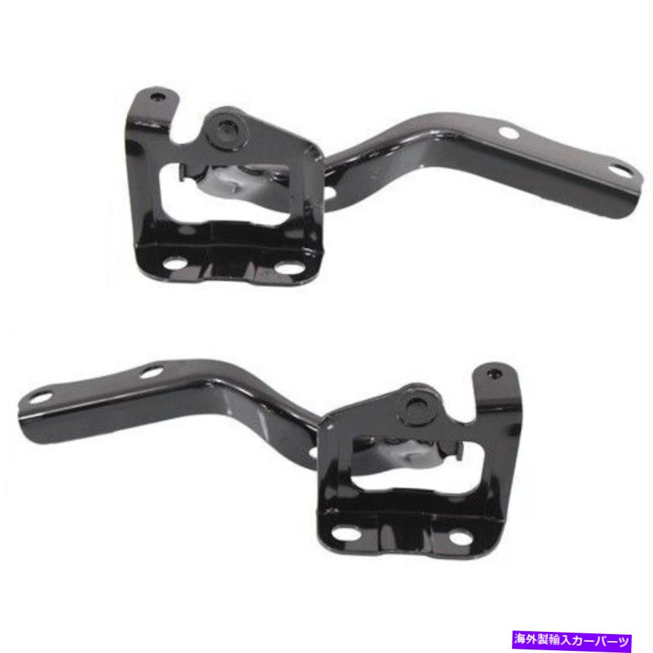 hinge 2つのフードヒンジの新しいセットドライバーと乗客側5342047070 5341047070ペア New Set of 2 Hood Hinges Driver & Passenger Side 5342047070 5341047070 Pair【並行輸入品】