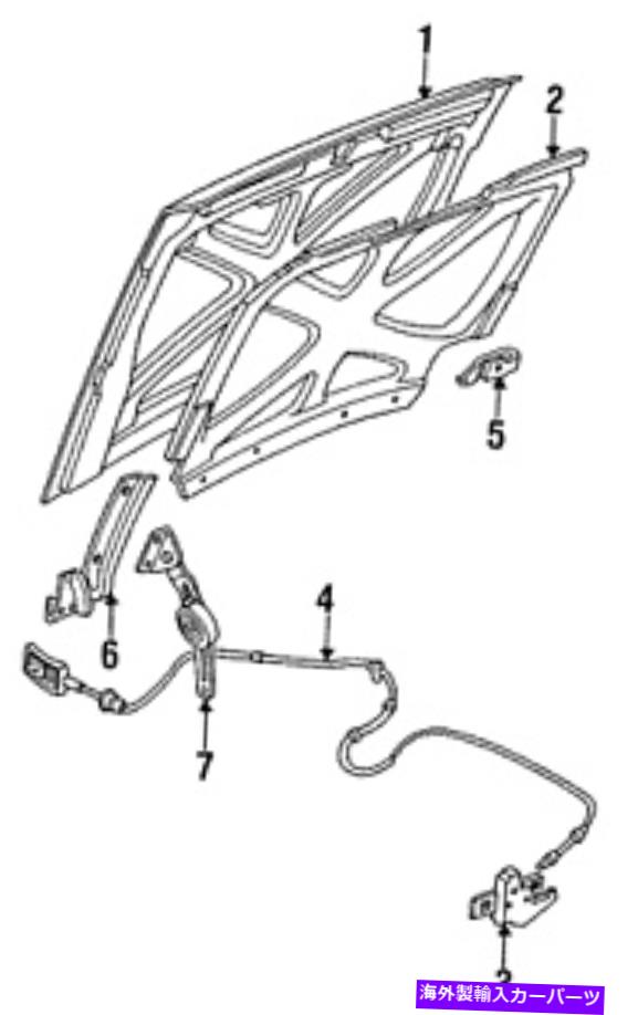 hinge 本物のフォードヒンジストラップF2TZ-16796-A Genuine Ford Hinge Strap F2TZ-16796-A【並行輸入品】 32,890円