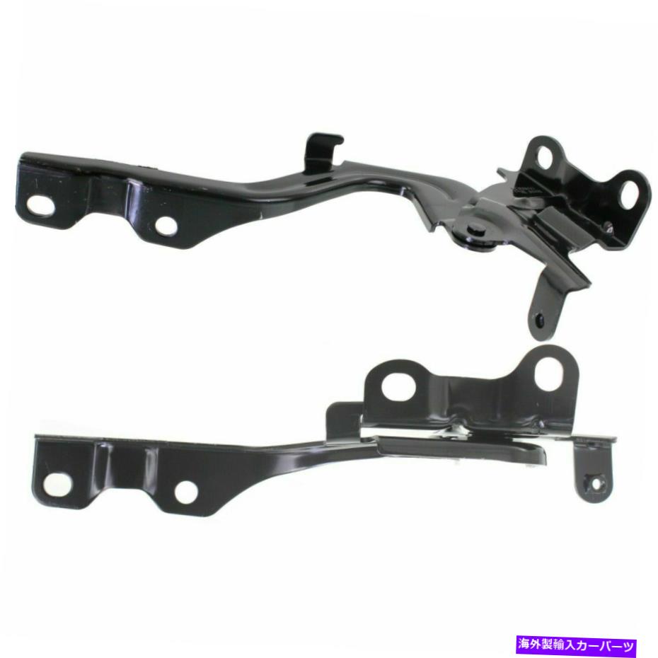 hinge 2つのフードヒンジの新しいセットドライバーと乗客サイドクーペKI1236116、KI1236115ペア New Set of 2 Hood Hinges Driver & Passenger Side Coupe KI1236116, KI1236115 Pair【並行輸入品】