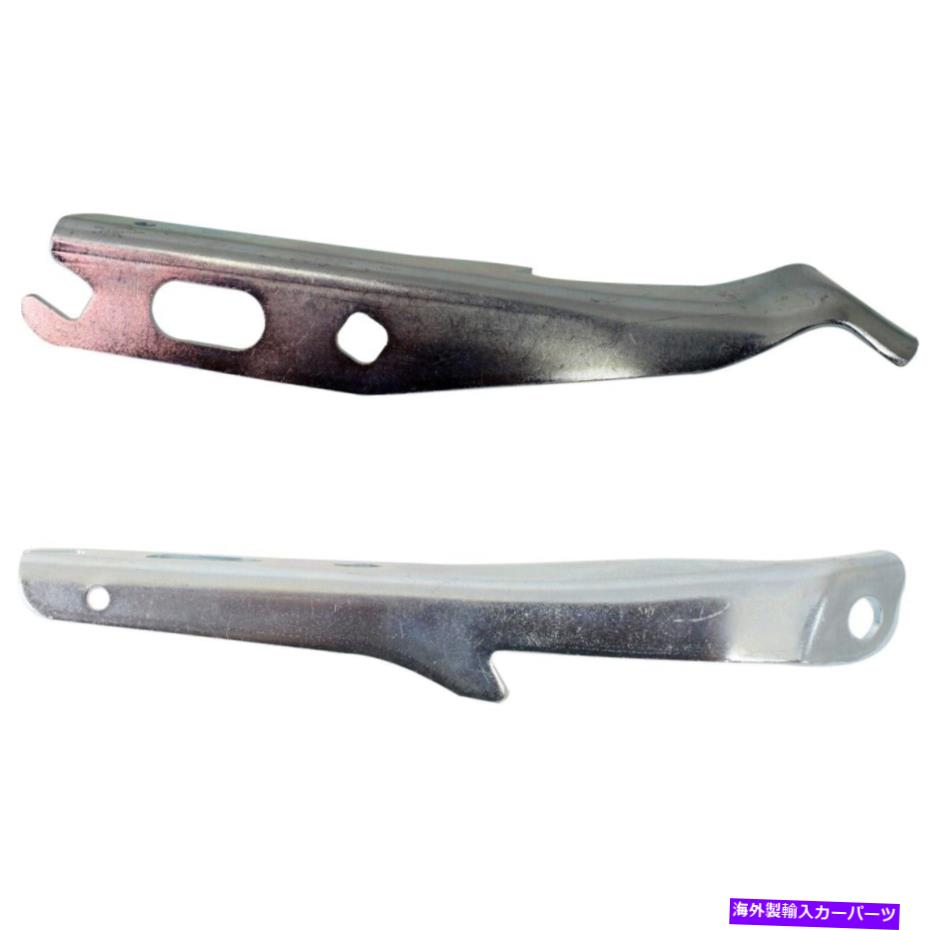 hinge Chevy 15902232、15902231 LH＆RHペアの2つのフードヒンジの左と右のセット Set of 2 Hood Hinges Left-and-Right for Chevy 15902232, 15902231 LH & RH Pair【並行輸入品】