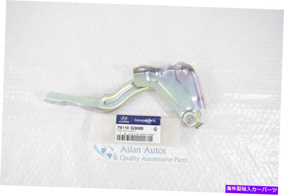 hinge 本物のヒュンダイELANTRA GT 2018-2020 HOOD HINGE左側79110G3000 OEM Genuine Hyundai Elantra GT 2018-2020 Hood Hinge Left Side 79110G3000 OEM【並行輸入品】