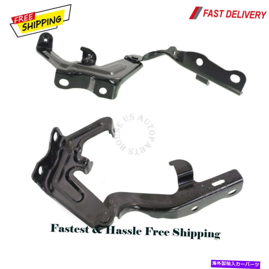 hinge トヨタカムリペアフードヒンジセット2ドライバーと助手席側LH RH New For Toyota Camry Pair Hood Hinges Set of 2 Driver & Passenger Side LH RH【並行輸入品】