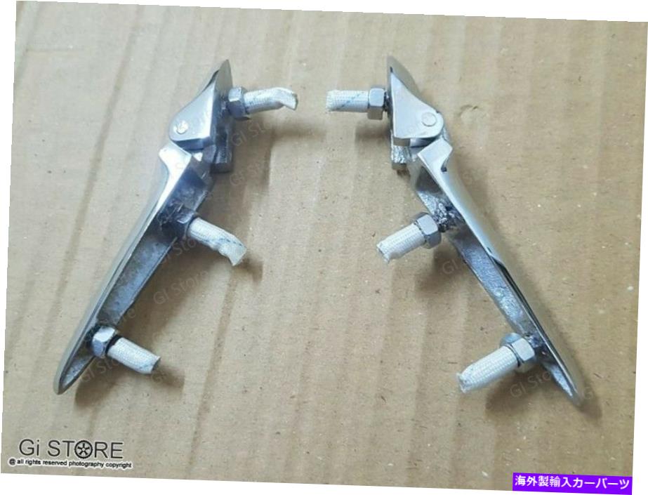 hinge OEM高品質のボンネットフードヒンジセットクロムメッキペア5 \