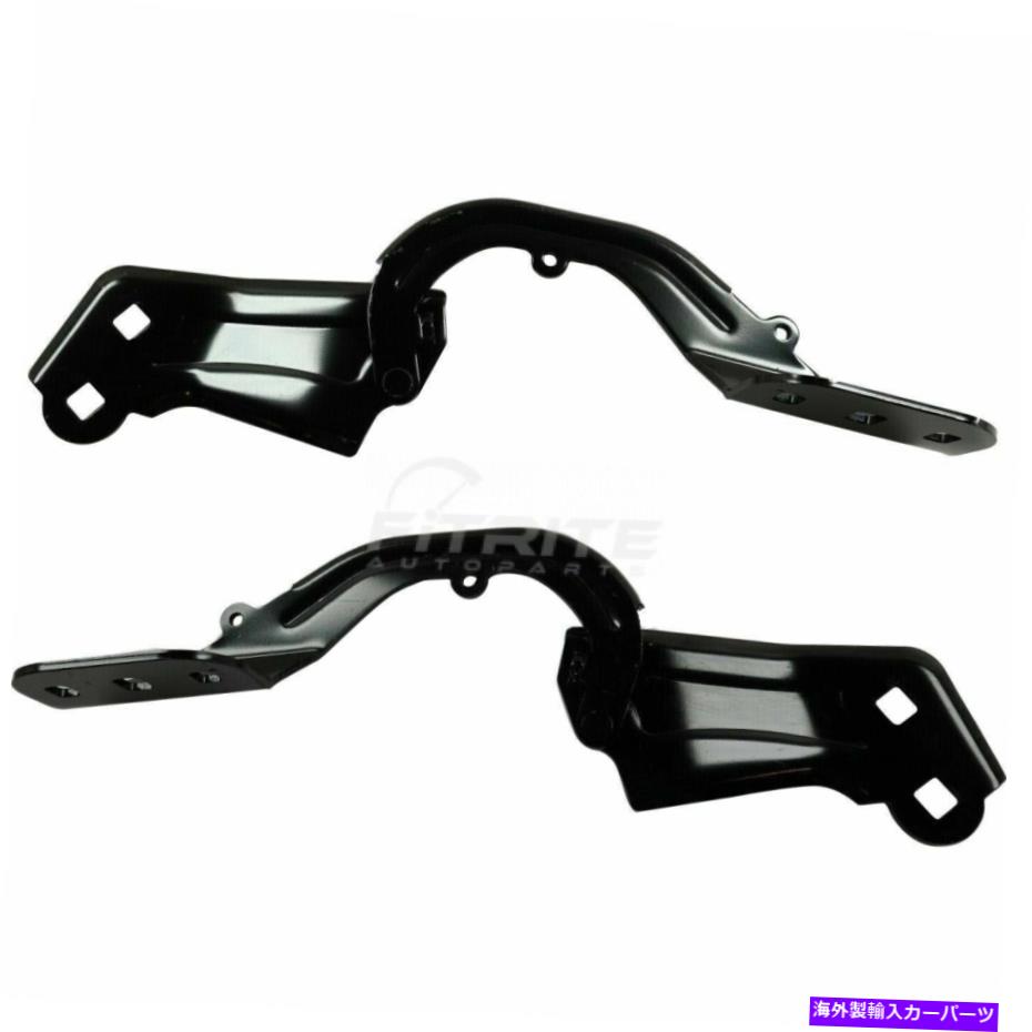 hinge 12-18フォードフォーカスセダンハッチバック4ドア用の2 LH＆RHサイドフードヒンジの新しいセット New Set Of 2 LH & RH Side Hood Hinge For 12-18 Ford Focus Sedan Hatchback 4-Door【並行輸入品】