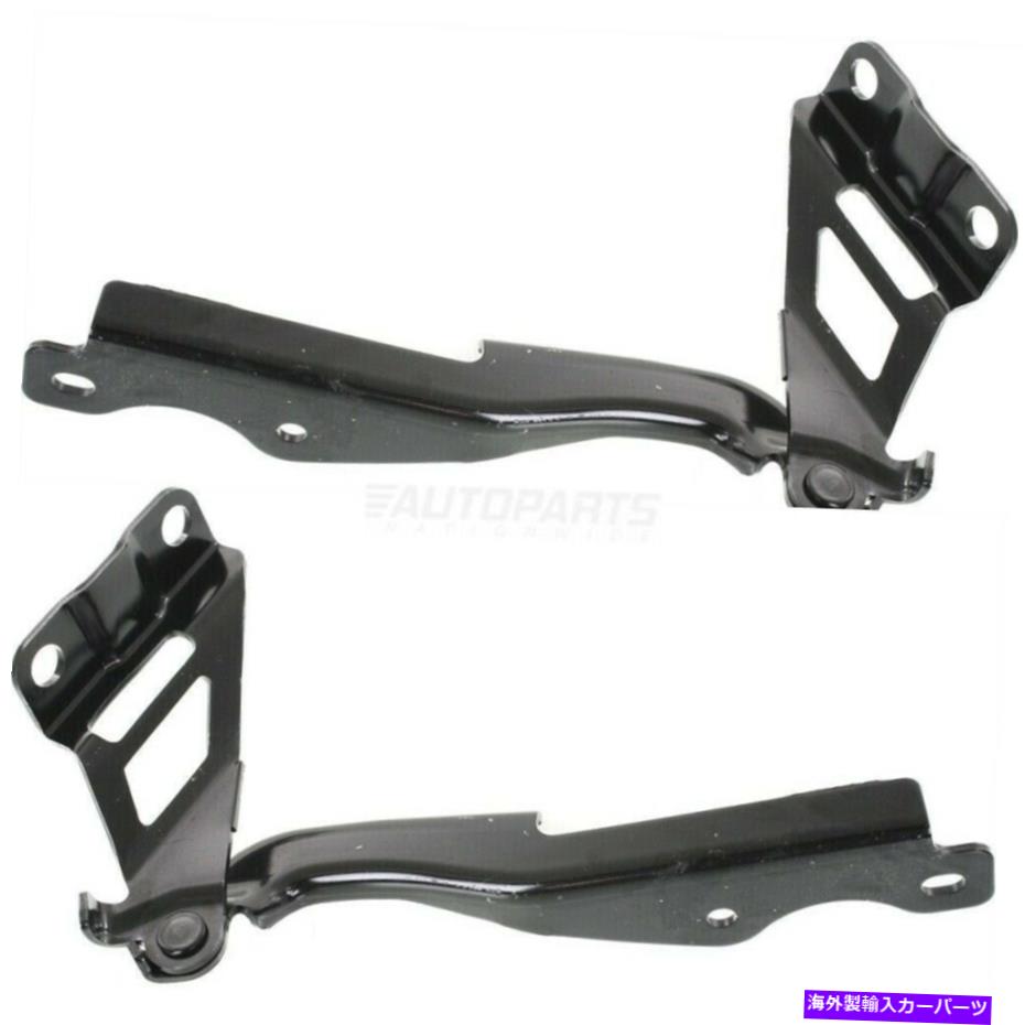hinge 新しい左と右側のフードヒンジ2014-2018マツダ3ハッチバックセダン4ドアに適合する New Left & Right Side Hood Hinge 2014-2018 Fits Mazda 3 Hatchback Sedan 4-Door【並行輸入品】