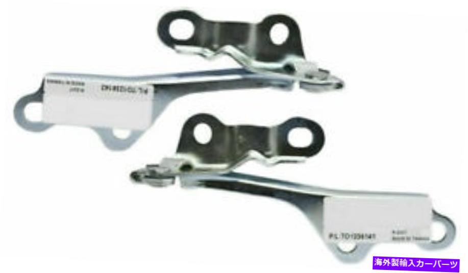 hinge 2つの新しいセットがトヨタタコマ1995-2004左＆右側のフードヒンジ New Set Of 2 Fits TOYOTA TACOMA 1995-2004 Left & Right Side Hood Hinge【並行輸入品】