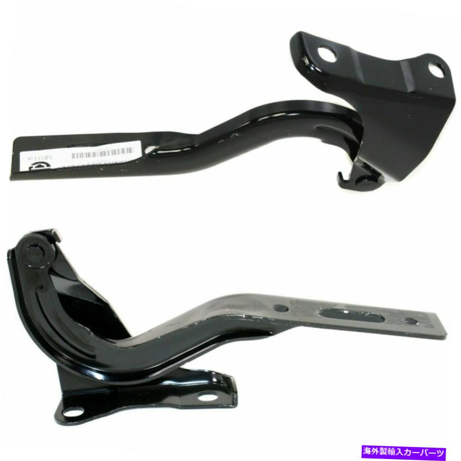 hinge 2つの新しいセットがHonda CR-V 2007-2011左＆右側のフードヒンジアセンブリ New Set Of 2 Fits HONDA CR-V 2007-2011 Left & Right Side Hood Hinge Assembly【並行輸入品】