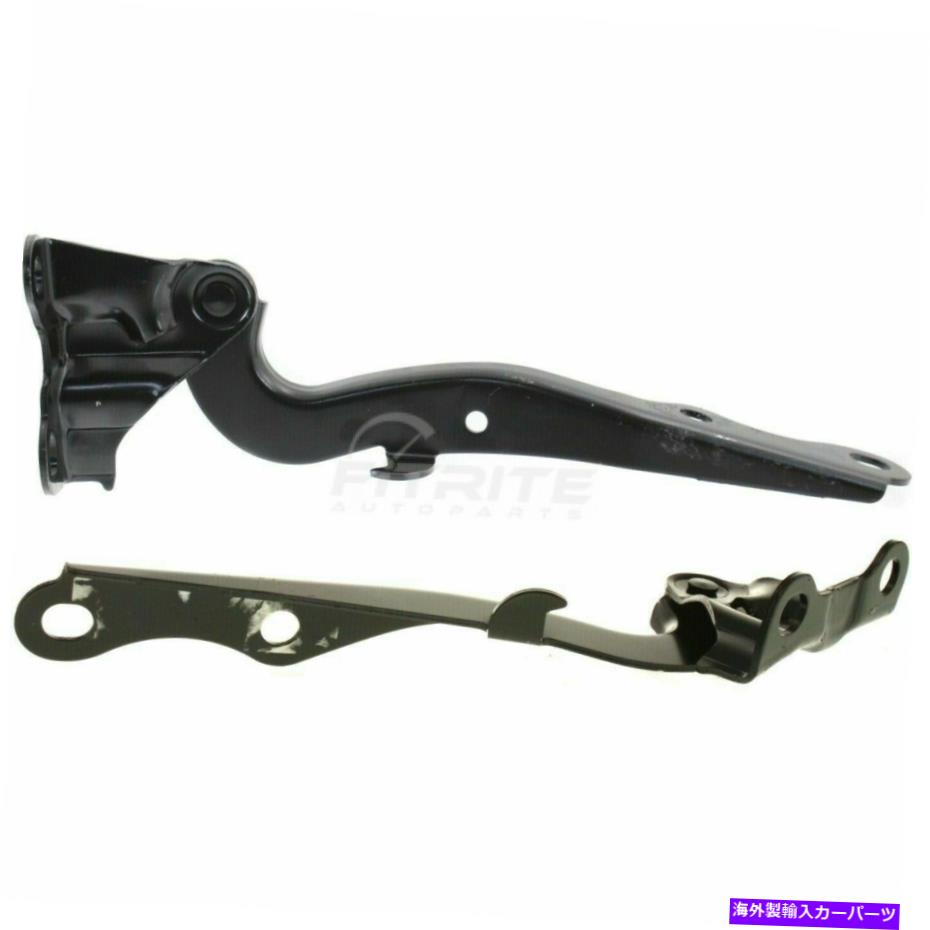 hinge 2004年から2009年のToyota Prius to1236153 To1236154の2 LH＆RH Hood Hingeの新しいセット New Set of 2 LH & RH Hood Hinge For 2004-2009 Toyota Prius TO1236153 TO1236154【並行輸入品】