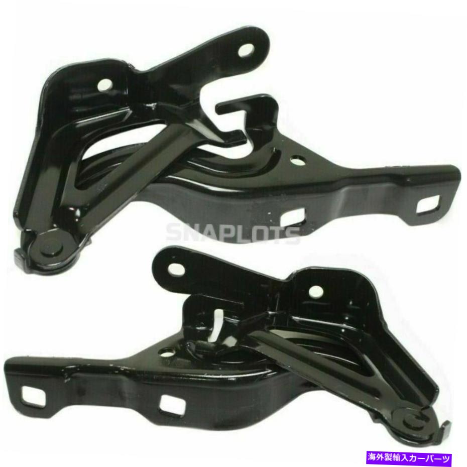 hinge 2つのスチールの新しいセット左＆右フードヒンジフィット2013-2016シボレーマリブセダン New Set Of 2 Steel Left & Right Hood Hinge Fits 2013-2016 Chevrolet Malibu Sedan【並行輸入品】