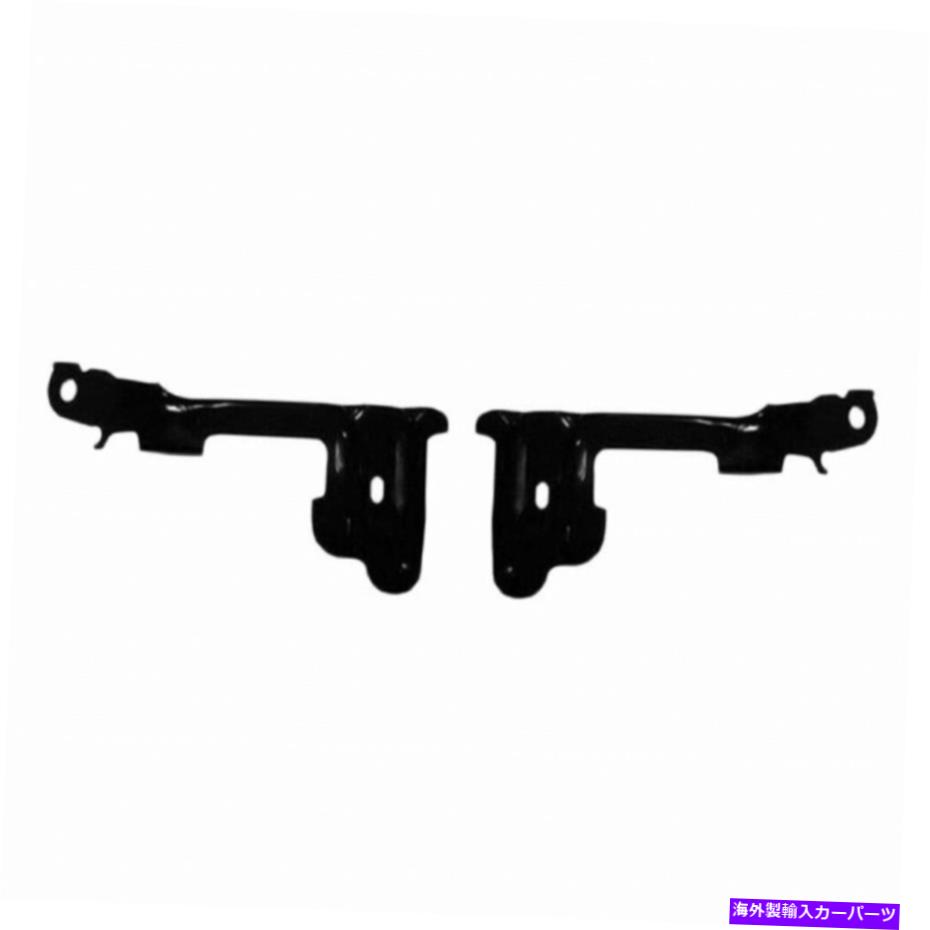 hinge シボレーシルバラード1500 HDクラシック2007フードヒンジドライバーと助手席側ペア For Chevy Silverado 1500 HD Classic 2007 Hood Hinge Driver & Passenger Side Pair【並行輸入品】