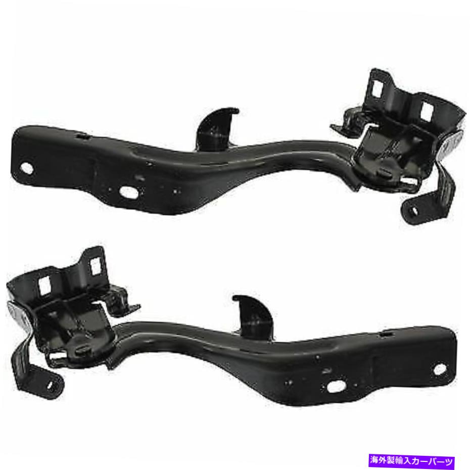 hinge 2つのフードヒンジドライバーと乗客側セダンNI1236146、NI1236147ペアの新しいセット New Set of 2 Hood Hinges Driver & Passenger Side Sedan NI1236146, NI1236147 Pair【並行輸入品】