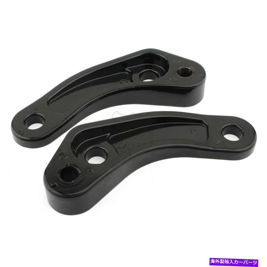 hinge ピータービルトのペアブラック379 /378ピボット /ヒンジマウント Pair Black For Peterbilt 379 / 378 Pivot / Hinge Mount【並行輸入品】