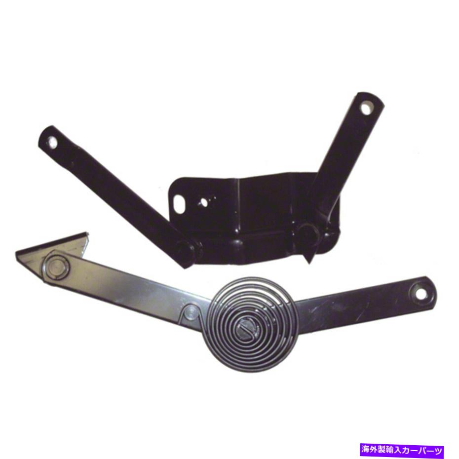 hinge 交換ドライバーサイドフードヒンジ付きサポートリンク Replacement Driver Side Hood Hinge w/Support Link【並行輸入品】