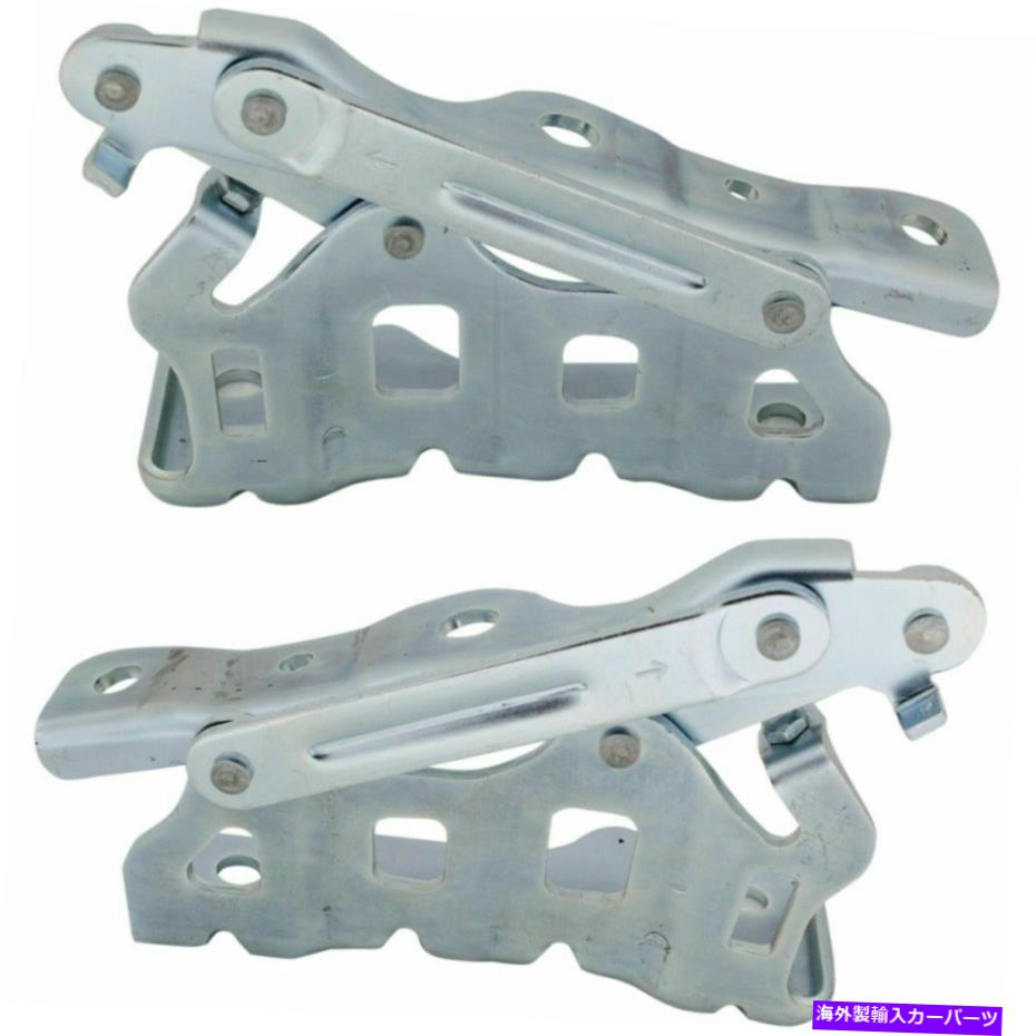 hinge 2つの新しいセットKia Sportage 2017-2018左＆右側のフードヒンジ New Set Of 2 Fits KIA SPORTAGE 2017-2018 Left & Right Side Hood Hinge【並行輸入品】