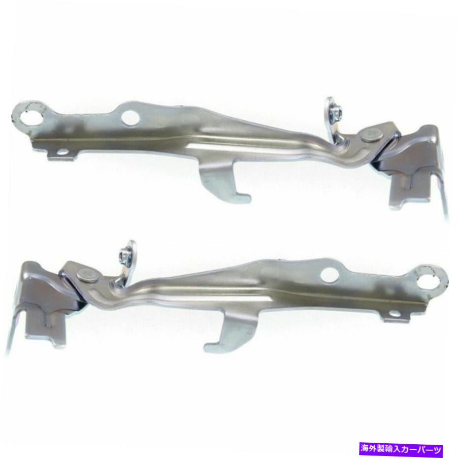 hinge 2つのドライバーと助手席側LH RH TO1236190、to1236189ペアの新しいフードヒンジセット New Hood Hinges Set of 2 Driver & Passenger Side LH RH TO1236190, TO1236189 Pair【並行輸入品】