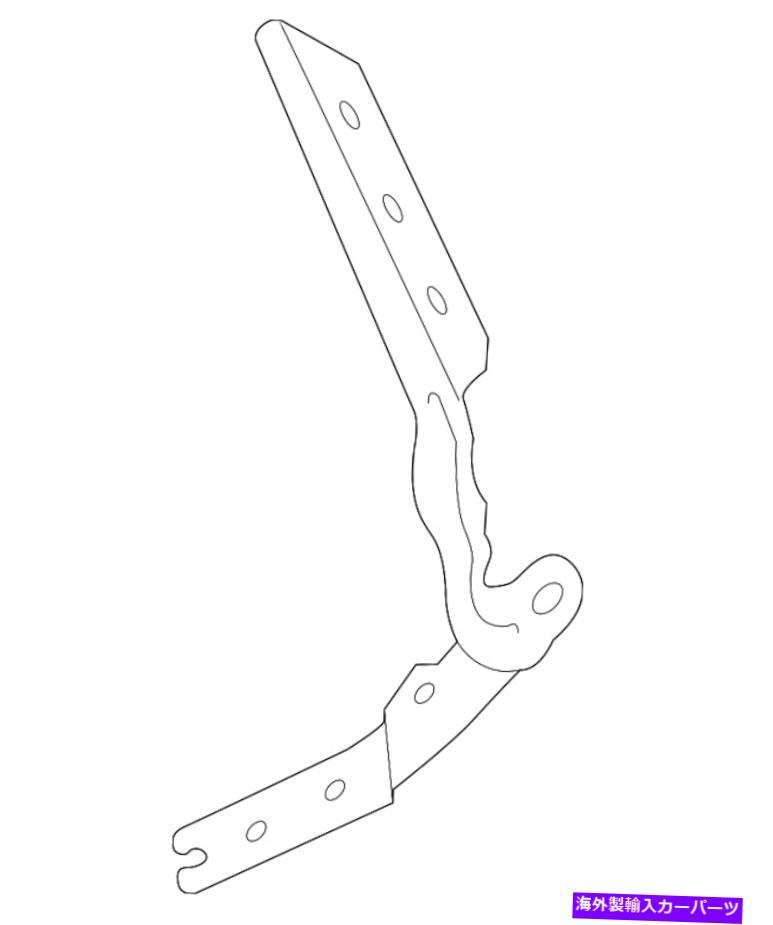 hinge 本物のフォルクスワーゲンヒンジ5GM-823-302-A Genuine Volkswagen Hinge 5GM-823-302-A【並行輸入品】